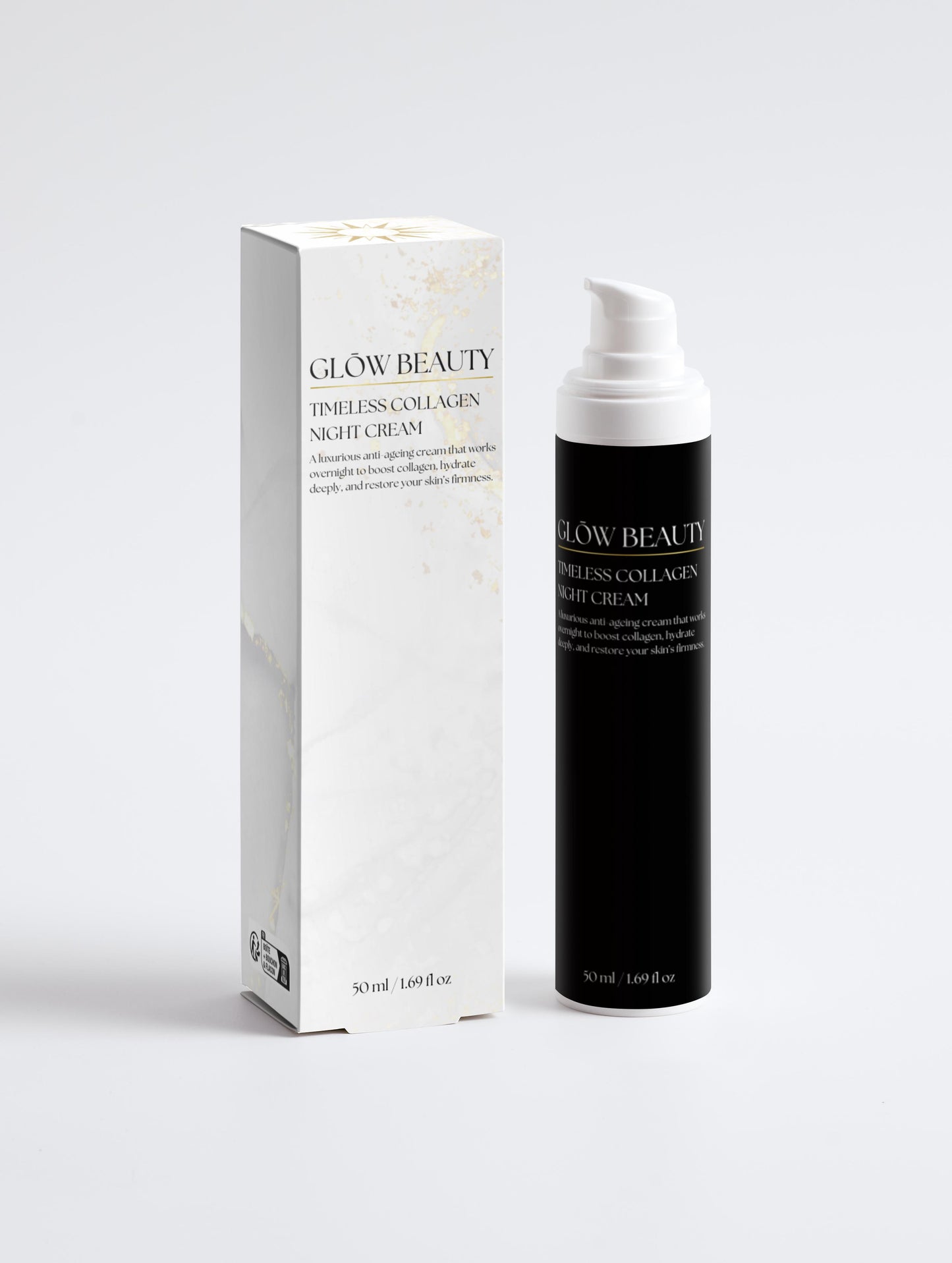 Timeless Collagen Night Cream 50ML - Glow Beauty