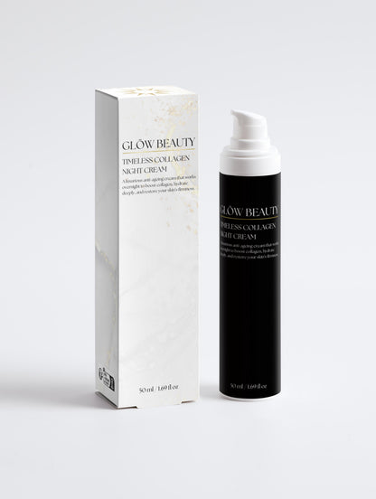 Timeless Collagen Night Cream 50ML - Glow Beauty