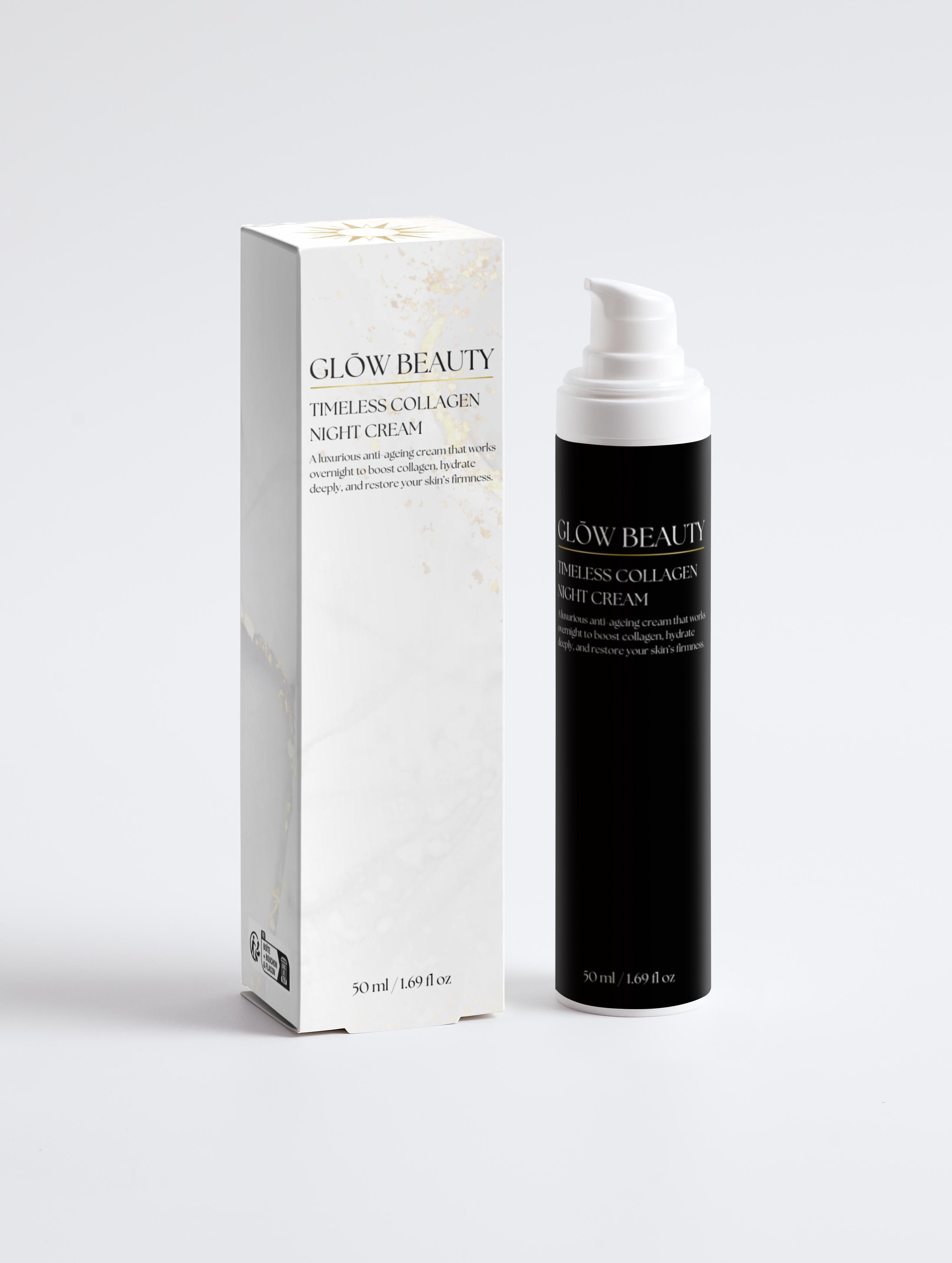 Timeless Collagen Night Cream 50ML - Glow Beauty