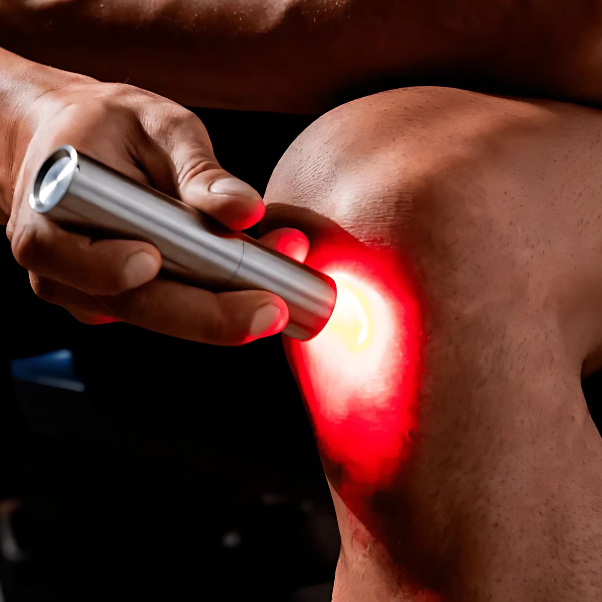 red light therapy torch