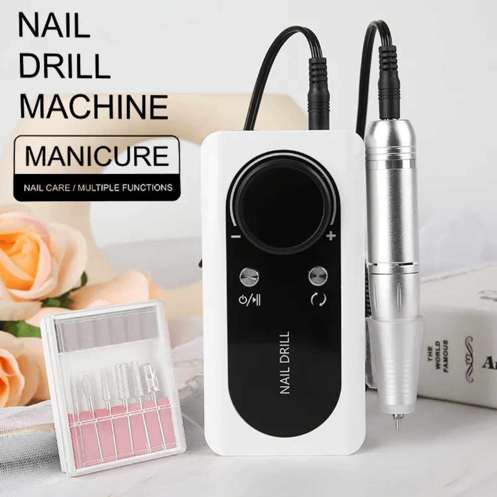 Professional Electric Nail Drill 45000RPM & Accessories