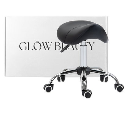 nail tech chair black