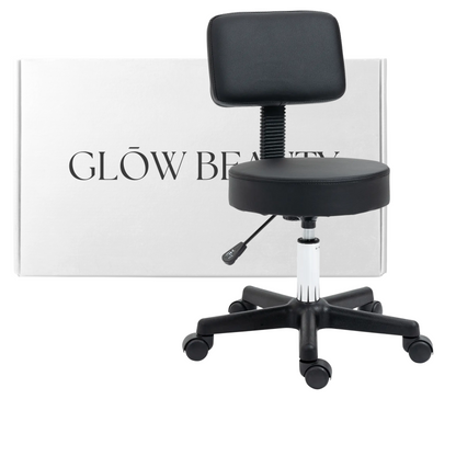 nail tech chair with back support