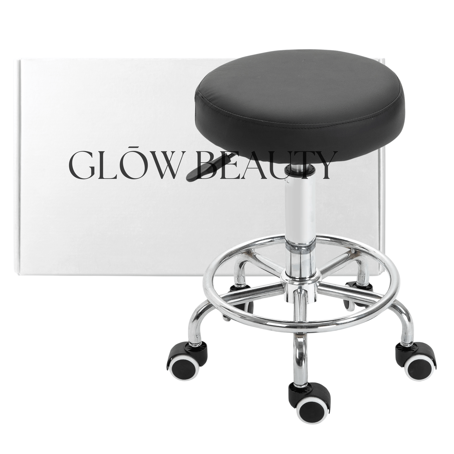 salon stool with wheels