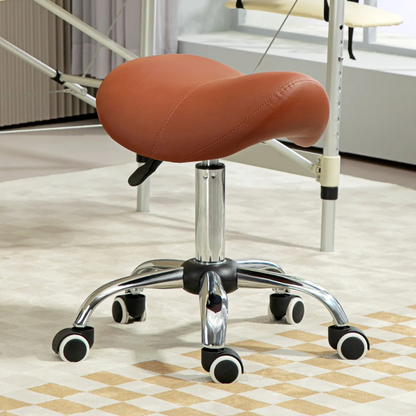 saddle stool on wheels