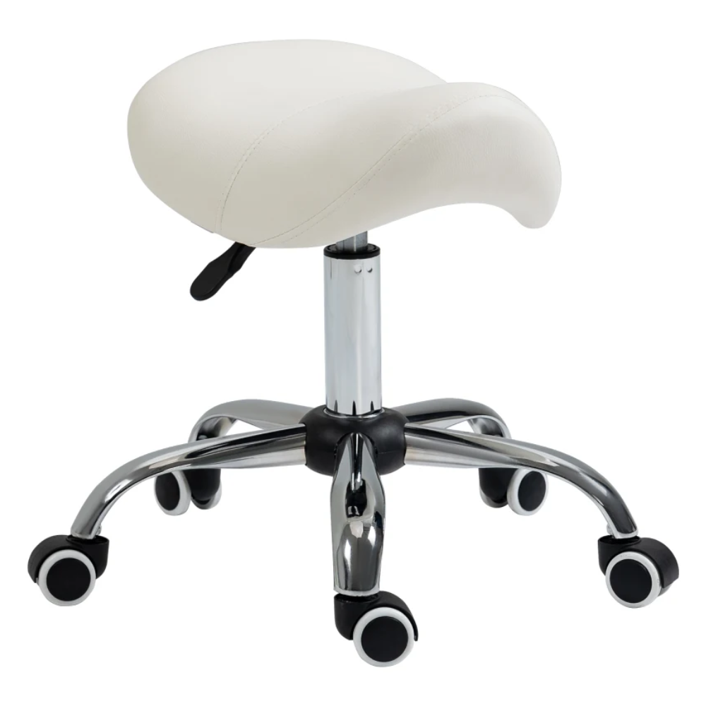 Adjustable Saddle Stool For Beauty Therapists In Ice