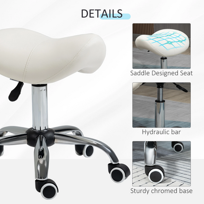 beauty stool on wheels