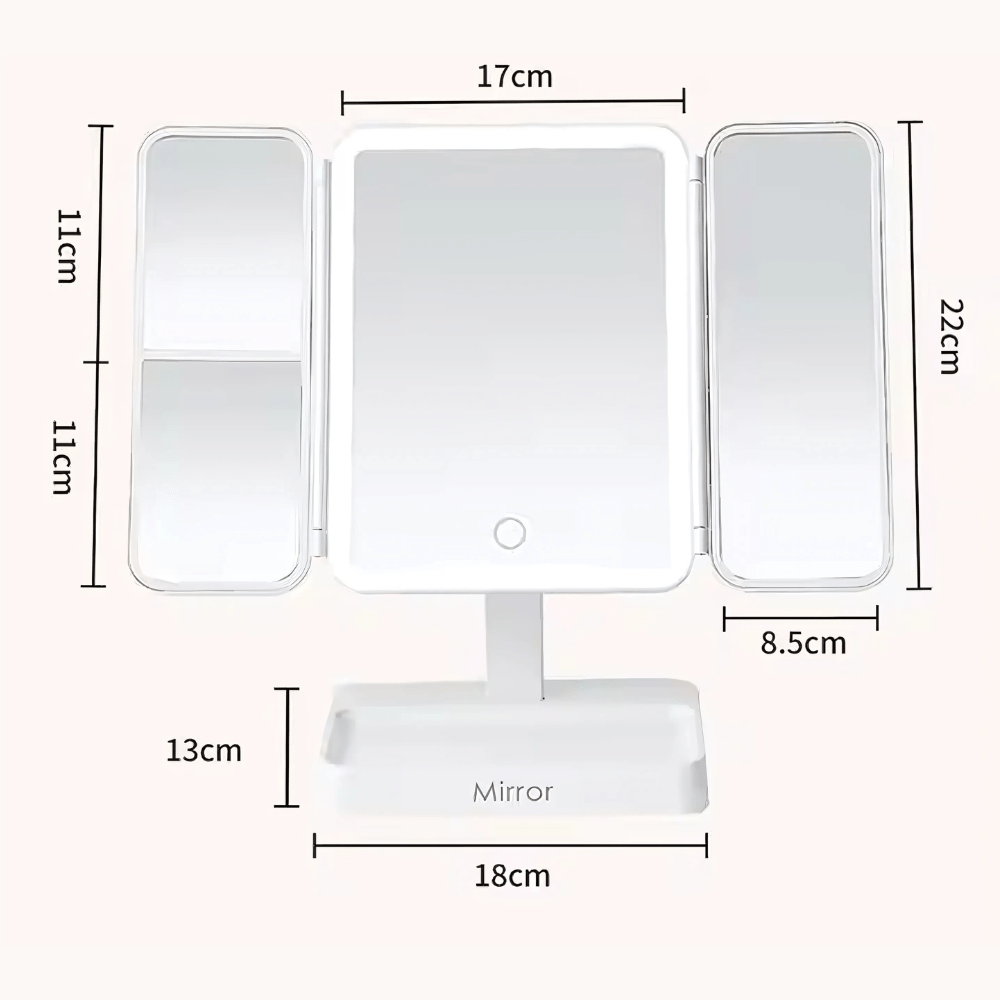 best illuminated makeup mirror