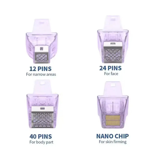 Premium Cartridges For 3 In 1 EMRF M8 Gold RF Microneedle Machine