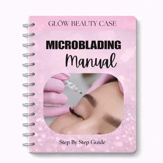 Professional Glow Beauty Case - Microblading Training Manual
