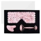 Rose Quartz Eye Mask Skincare Gift Set