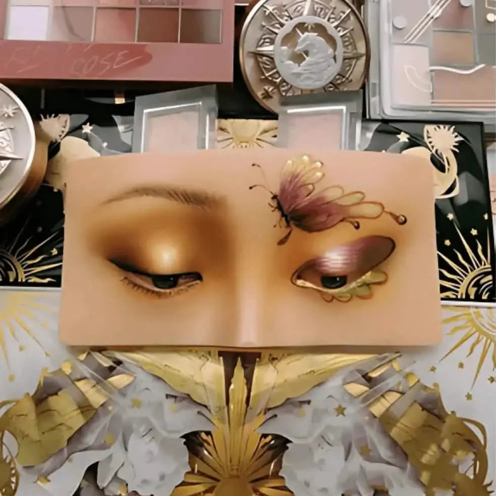 Silicone Face Makeup Practice Board Set