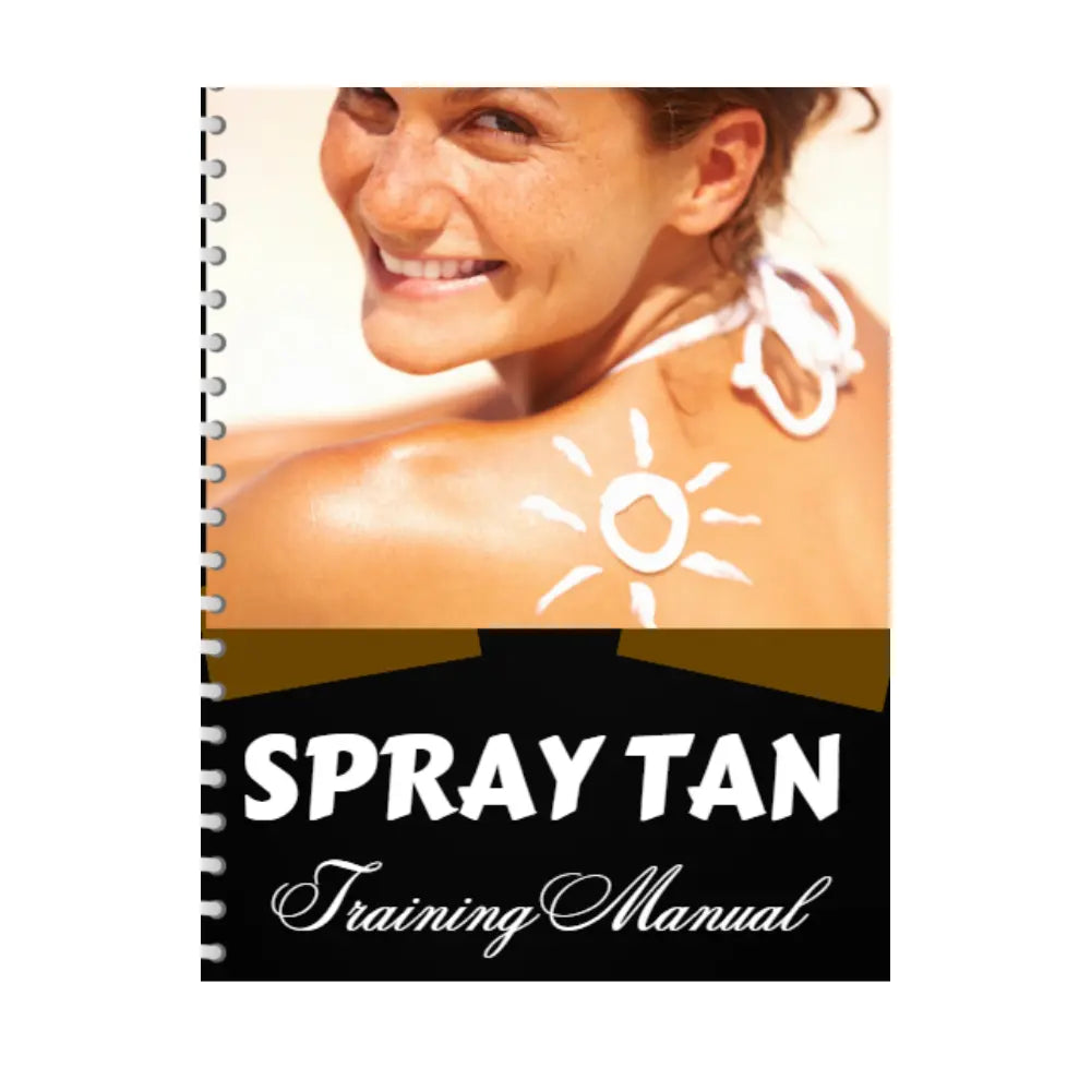 Sun Tan Spray 2026 Training Manual eBook PDF