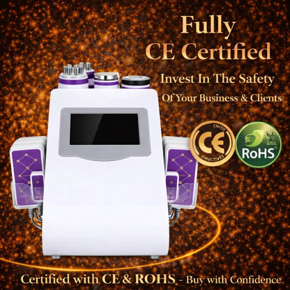 Ultrasonic Fat Cavitation Machine - Fully CE & RoHS Certified