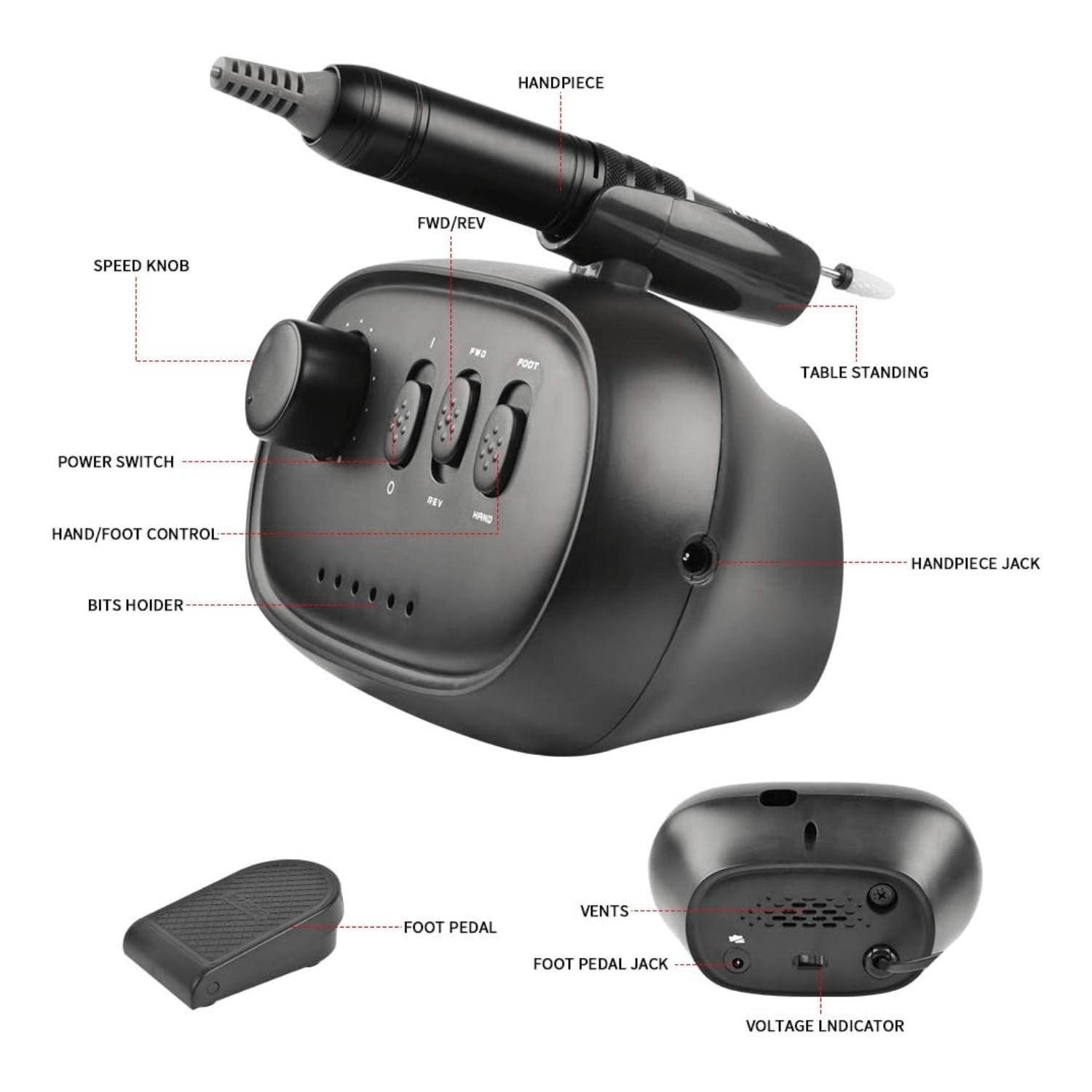 how much is nail drill machine