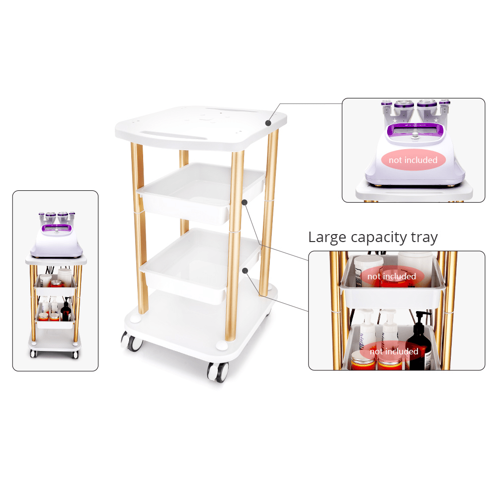 3 tier beauty trolley