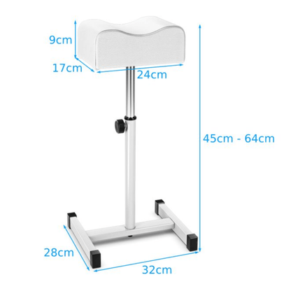 	pedicure cart with footrest