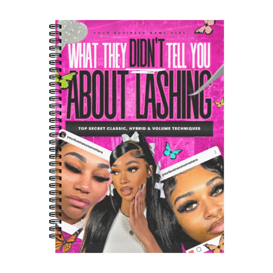 What They Didn't Tell You About Lashing Ebook Manual