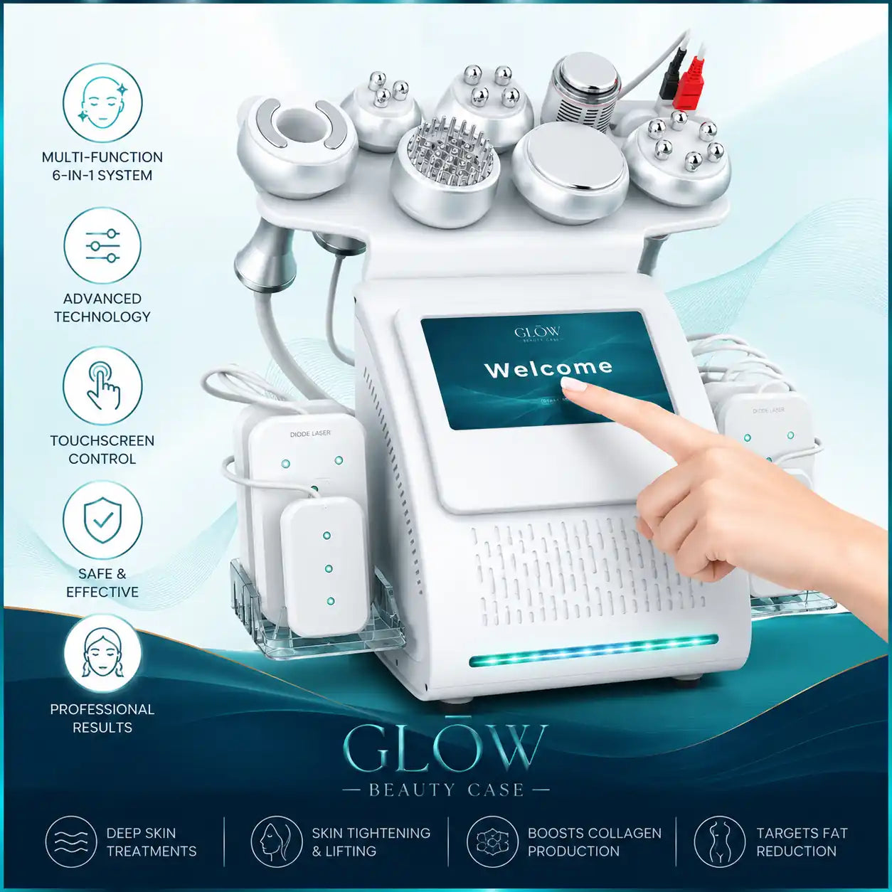 9 In 1 Cavitation Machine