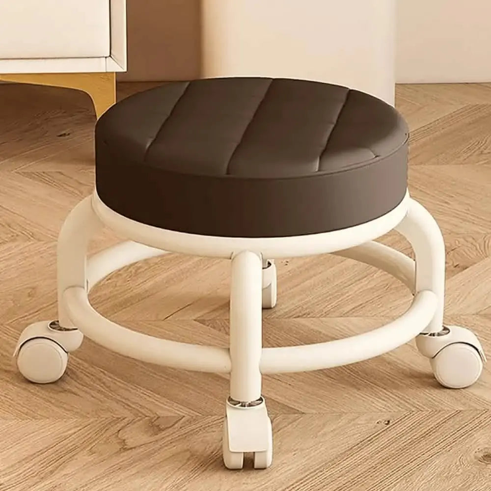 Uk Rim Stool Low Rolling Beauty Salon Stool On Wheels | Salon Services UK | Glow ...