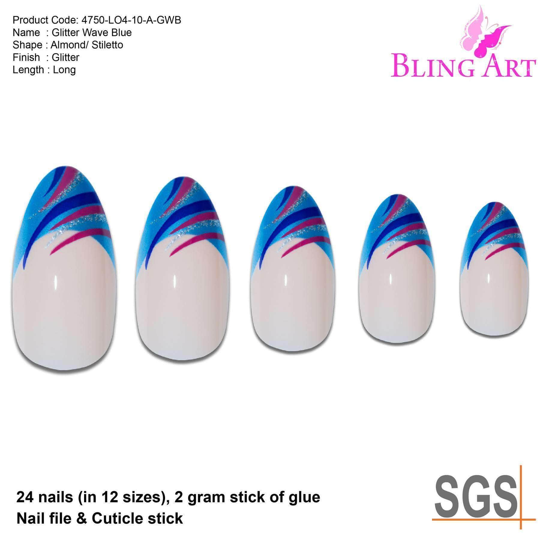 Almond Stiletto Fake Nails