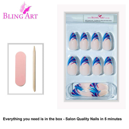 Easy-to-Apply False Nails