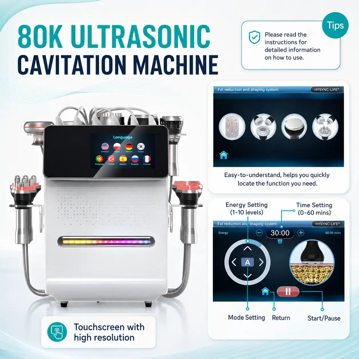 ultrasonic cavitation machine for sale uk