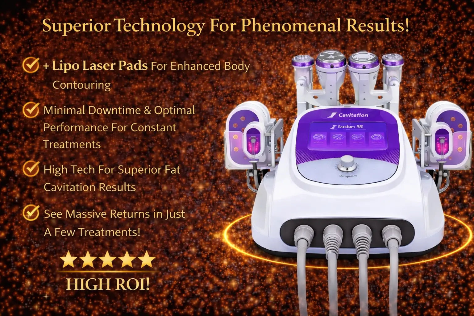 cavitation and radio frequency machine​