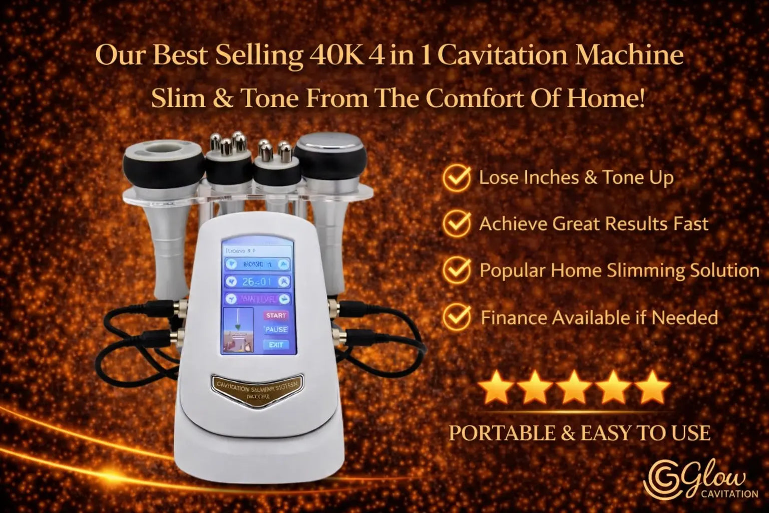 cavitation treatment machine
