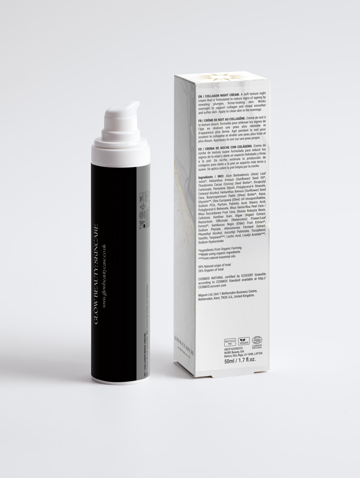 Timeless Collagen Night Cream 50ML - Glow Beauty