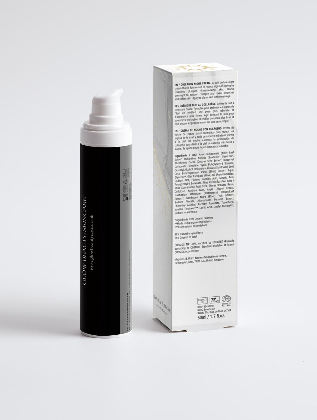 Timeless Collagen Night Cream 50ML - Glow Beauty
