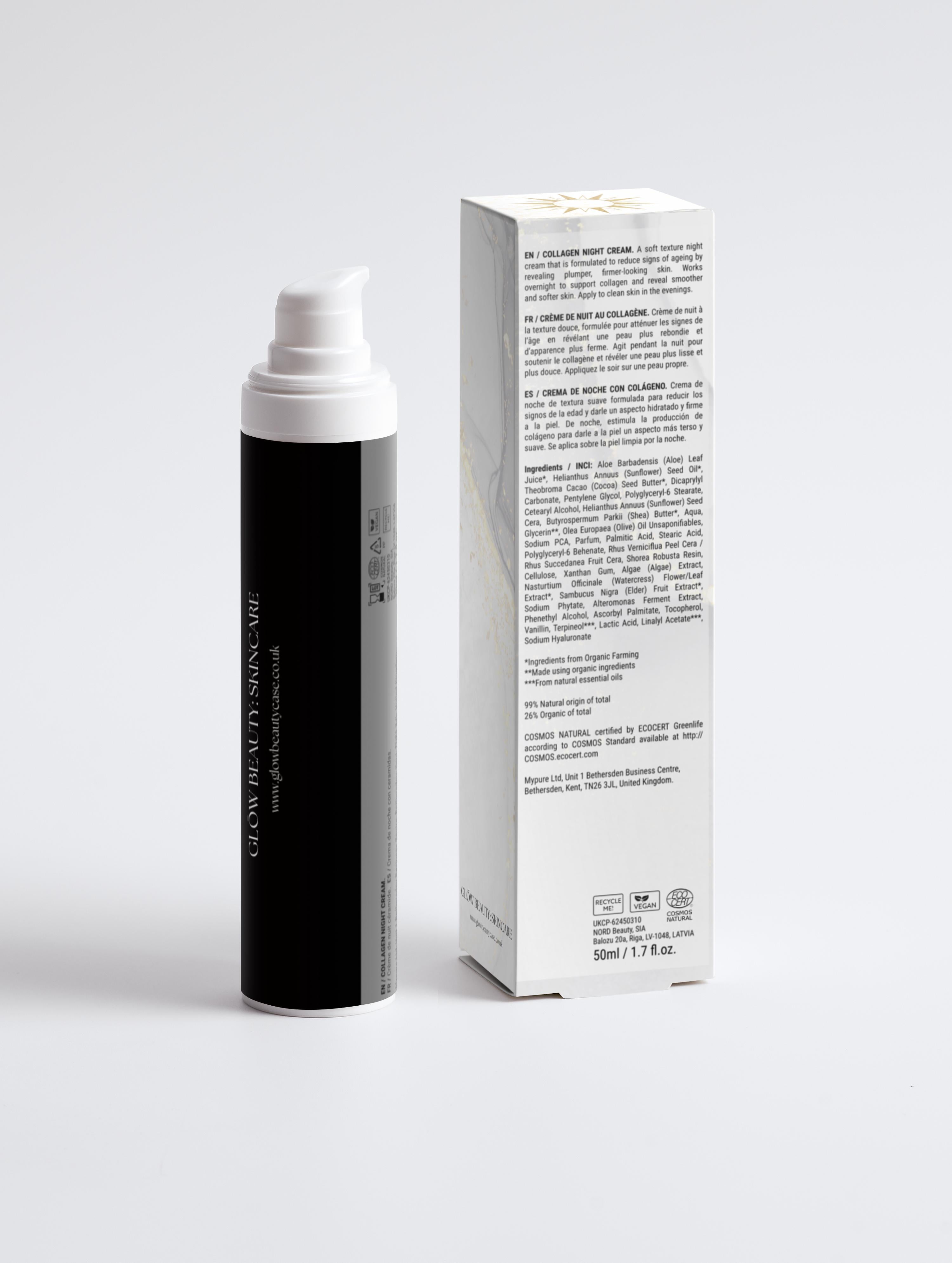 Timeless Collagen Night Cream 50ML - Glow Beauty