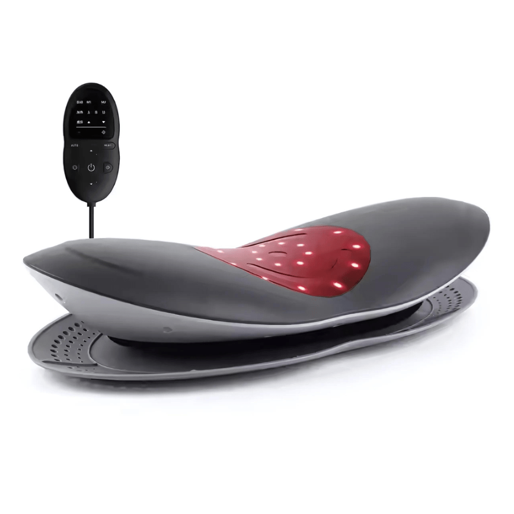  Electric Lower Back Massager with Heat Function