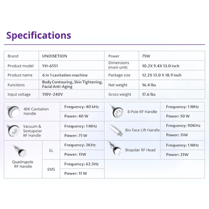 ultrasonic cavitation machine