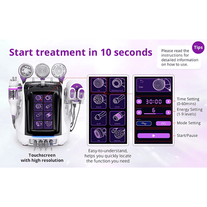 40K 9 in 1 Aristorm Fat Cavitation Machine