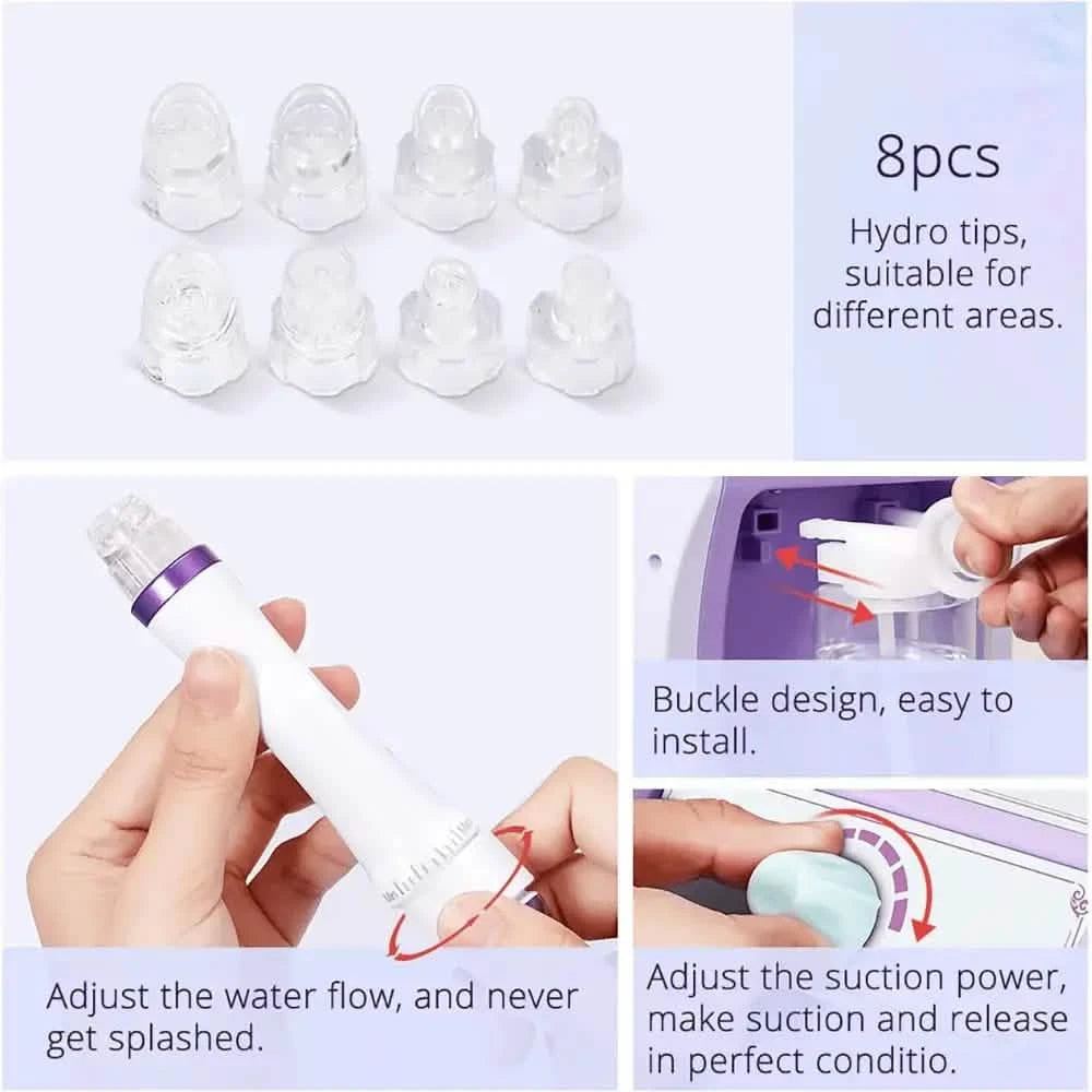 6 In 1 Hydra Dermabrasion Machine Pro Bundle - CE & RoHS Certified