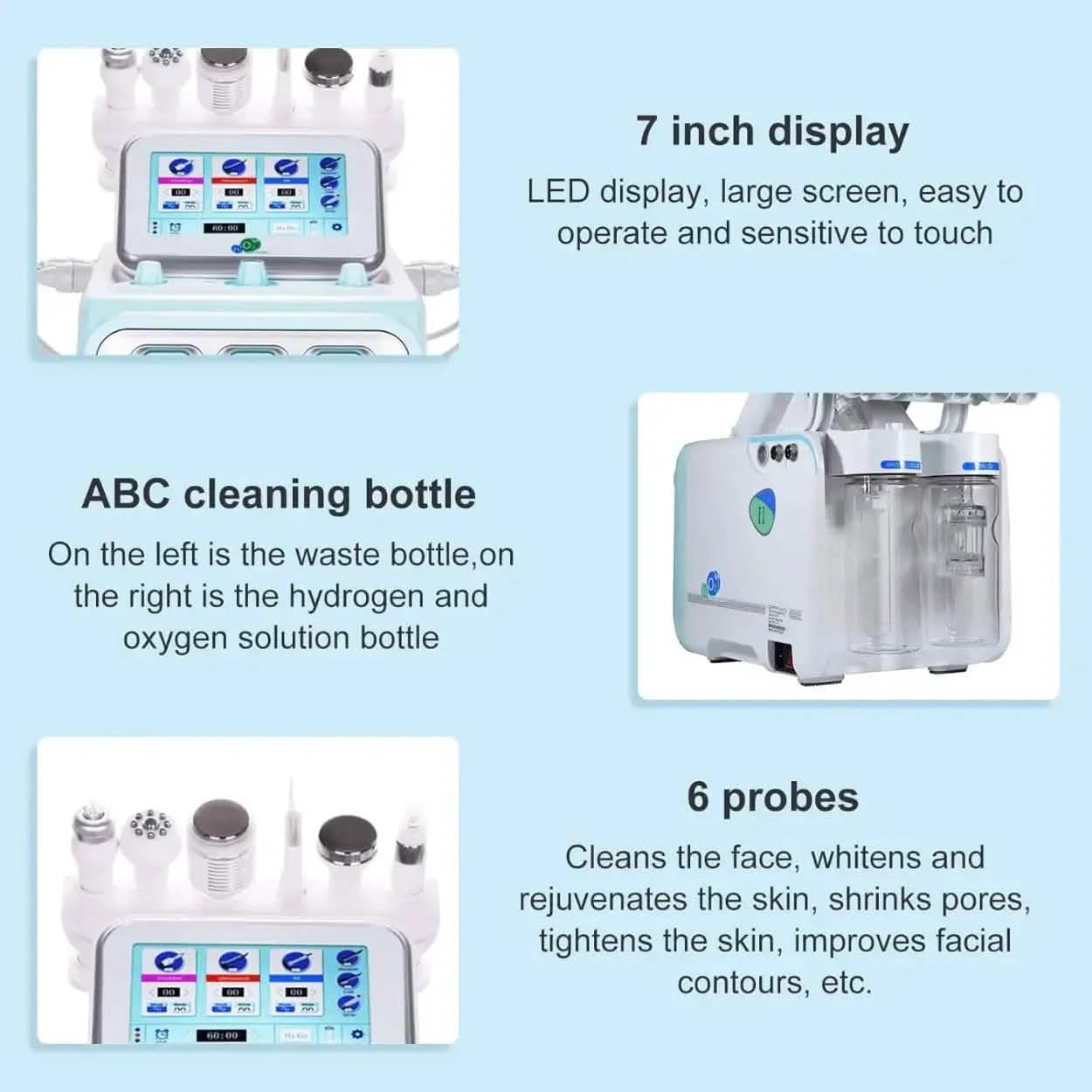 6 In 1 Hydra Dermabrasion Machine Pro Gen 2 - CE & RoHS Certified