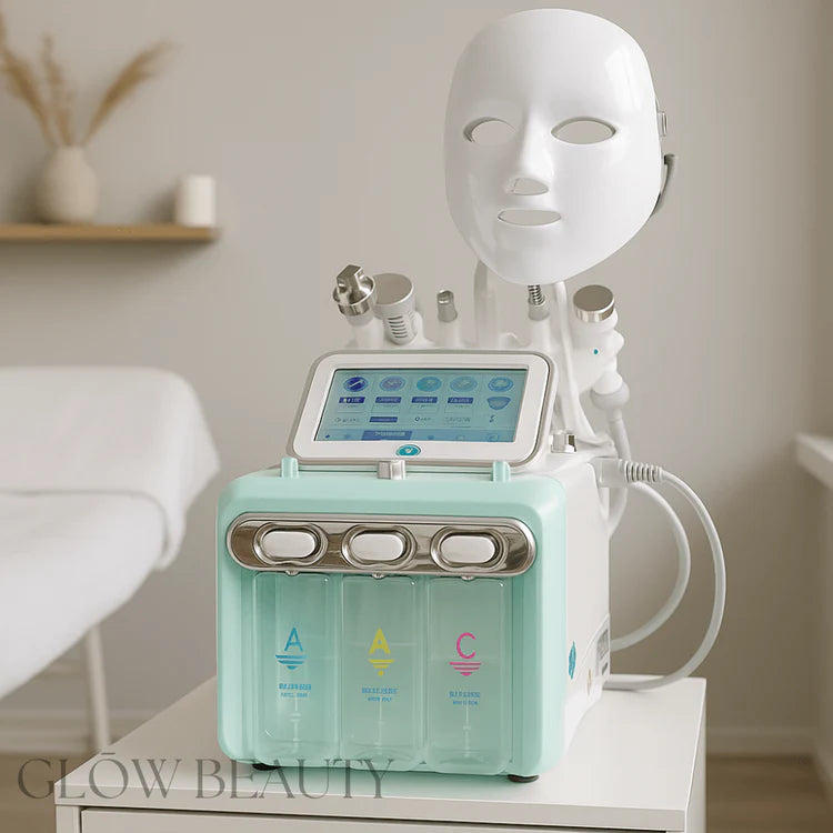 oxygen facial before after