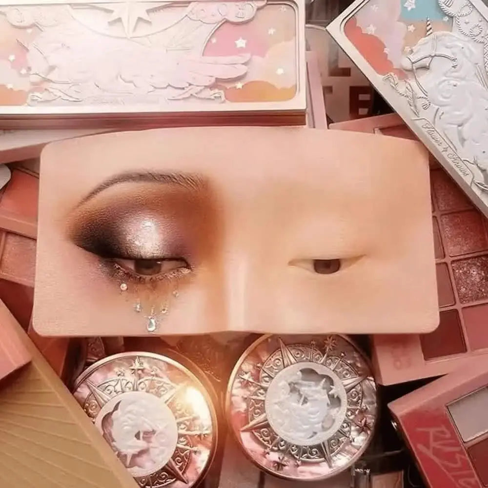 practice eye makeup sheets