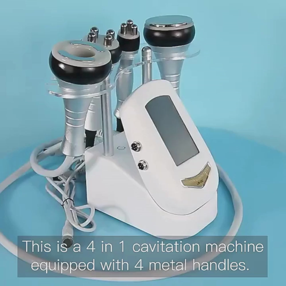 How To Use The 4 In 1 Cavitation Machine From Glow Beauty Case