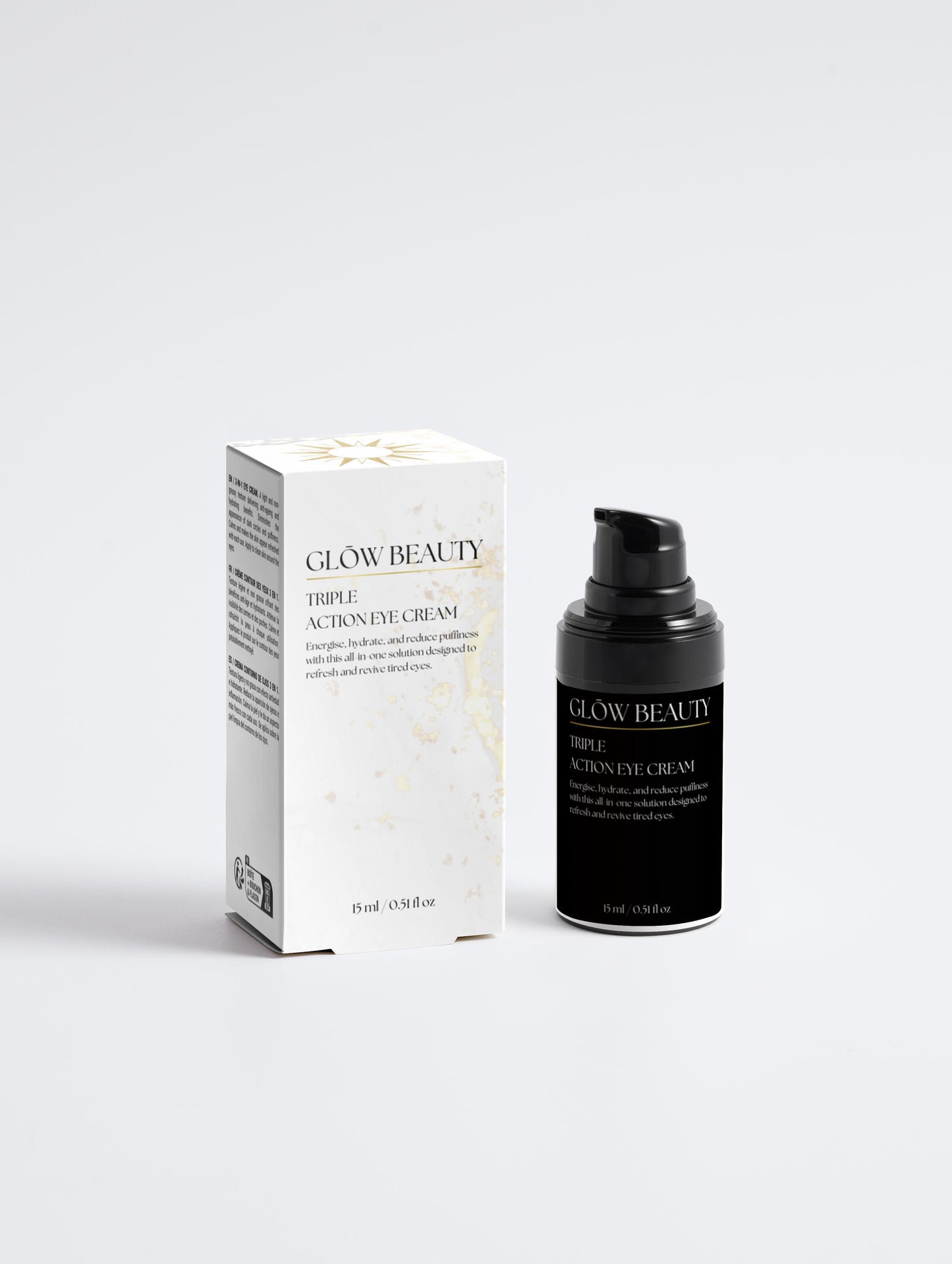 Triple Action Eye Cream 15ML From Glow Beauty Case