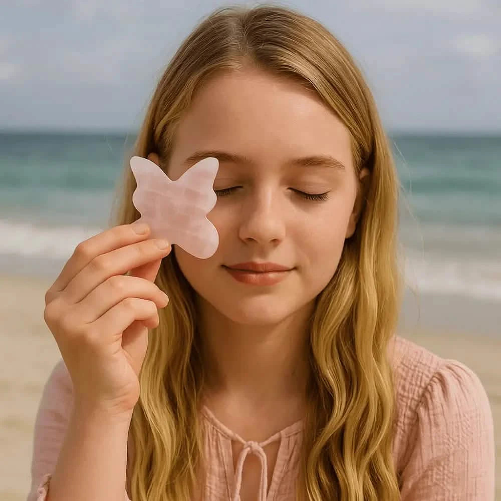 quartz gua sha