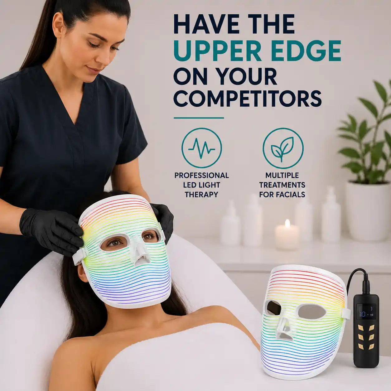 red light therapy mask