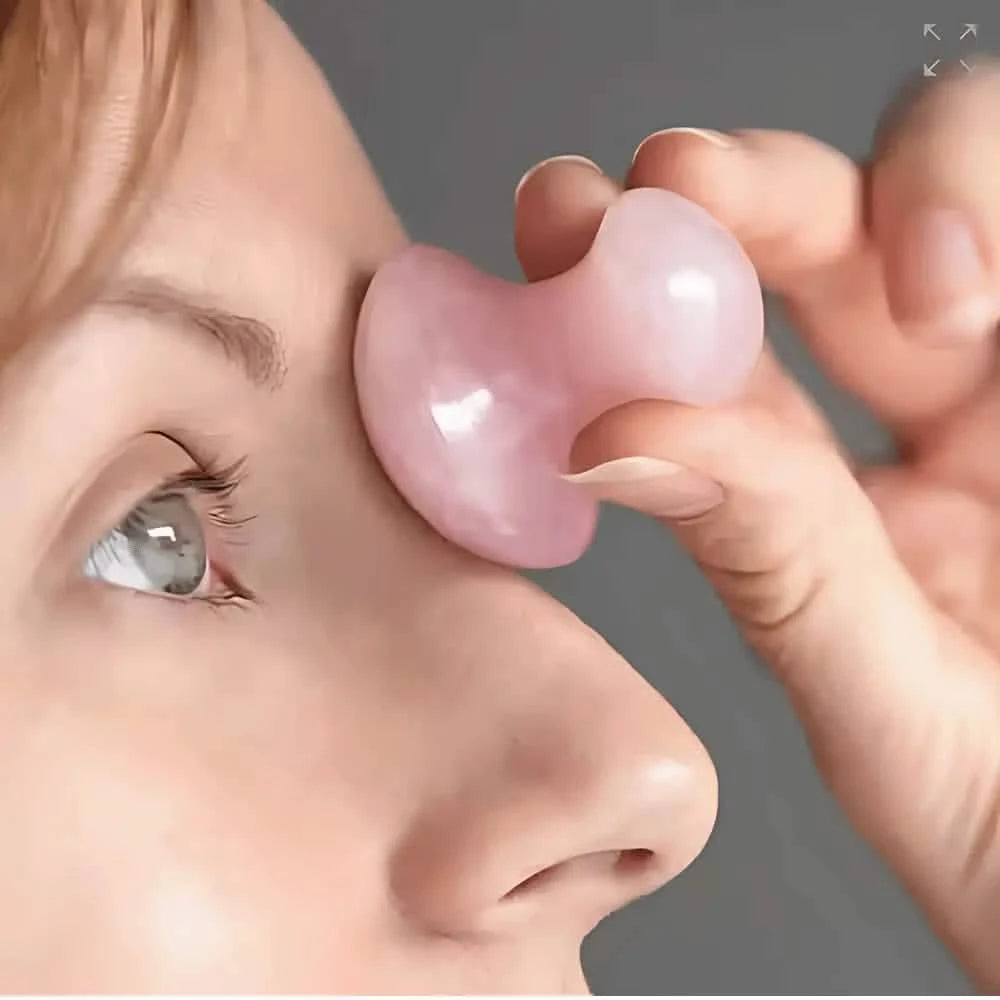 rose quartz gua sha