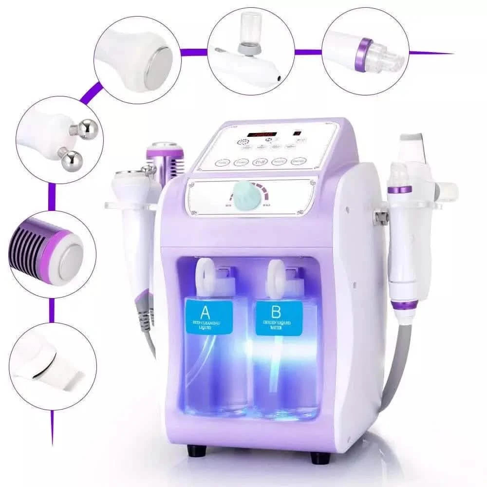6 In 1 Hydra Dermabrasion Machine Pro Bundle - CE & RoHS Certified