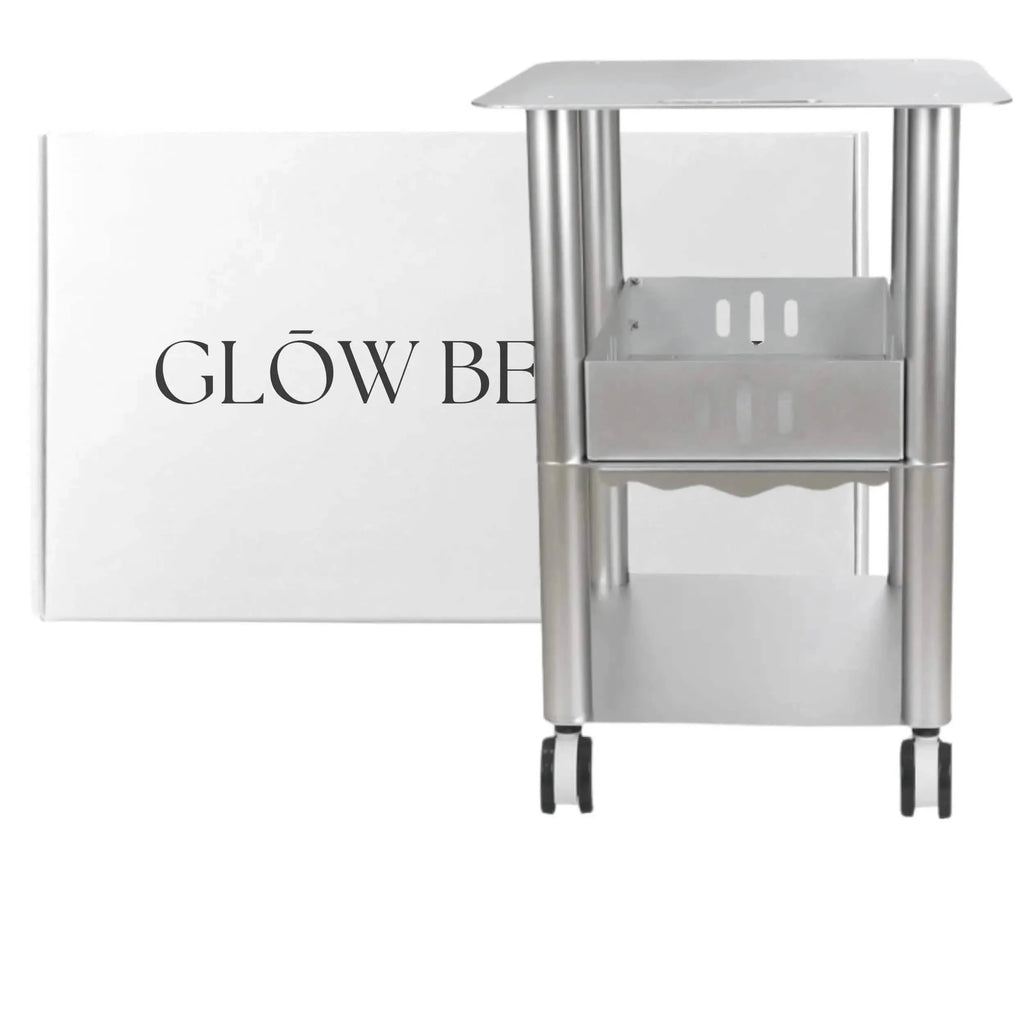 spa beauty trolley on wheels