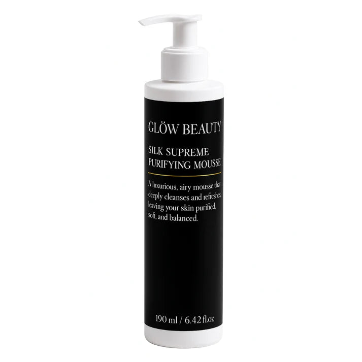 vegan purifying skincare mousse