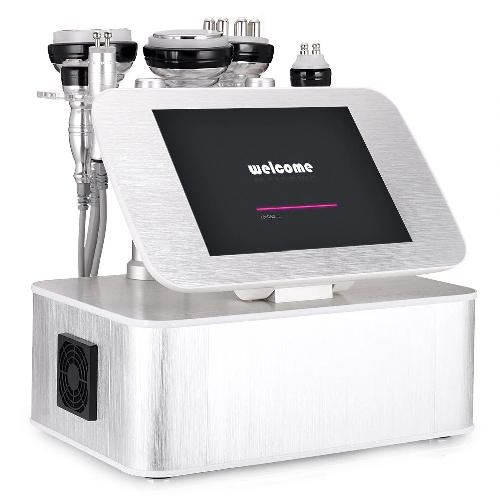 6 In 1 Advanced Ultrasonic Fat Cavitation Machine - CE & RoHS Certified