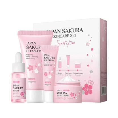 Japanese Peach Anti Aging & Moisturizing Skincare Set