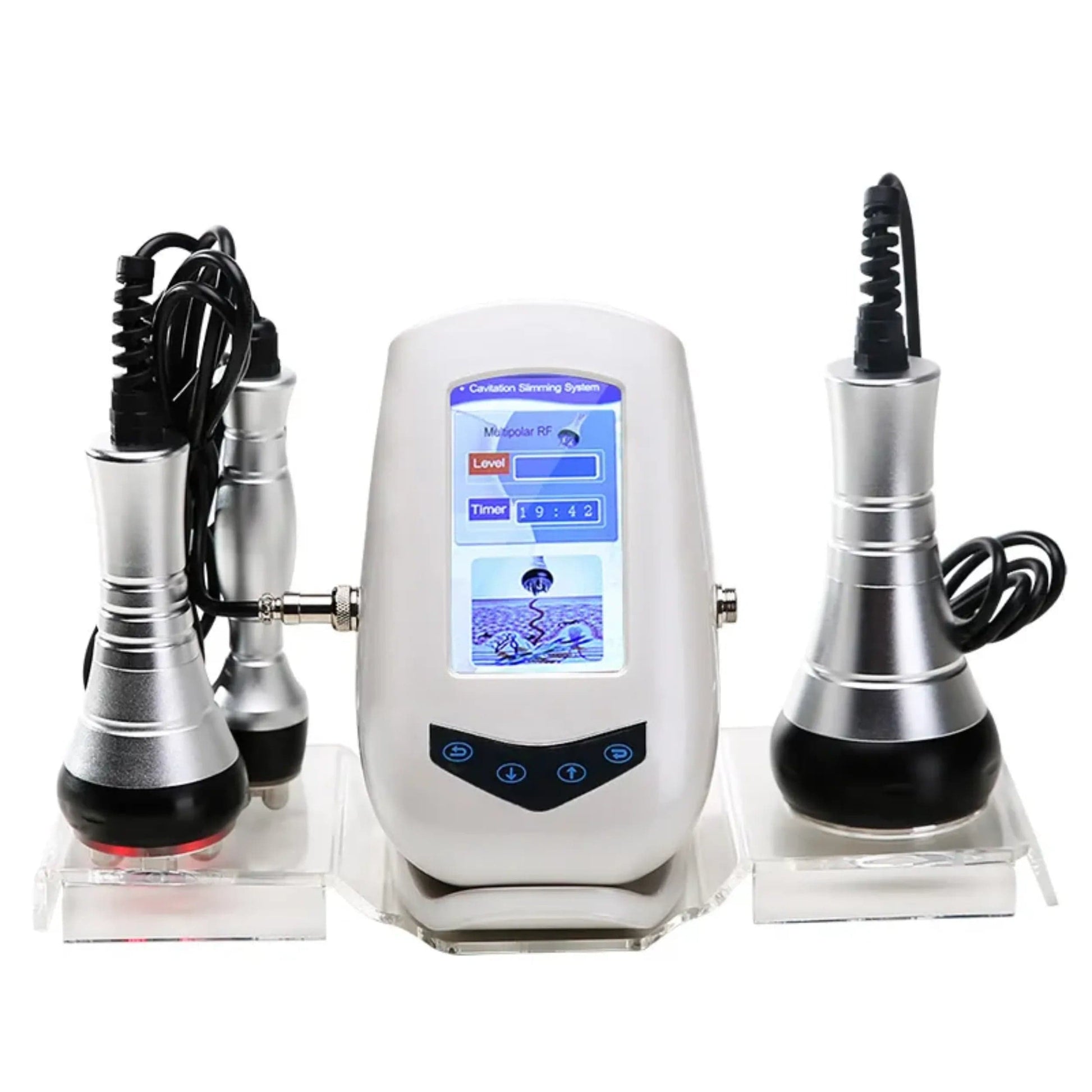 3 In 1 Exo Cav Ultrasonic Cavitation Body Glow Beauty Slimming Machine